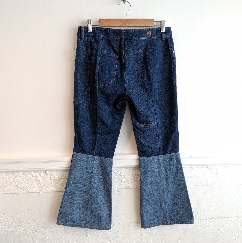 Alexander McQueen • Panelled Kick Flare Jeans - Picture 6 of 10